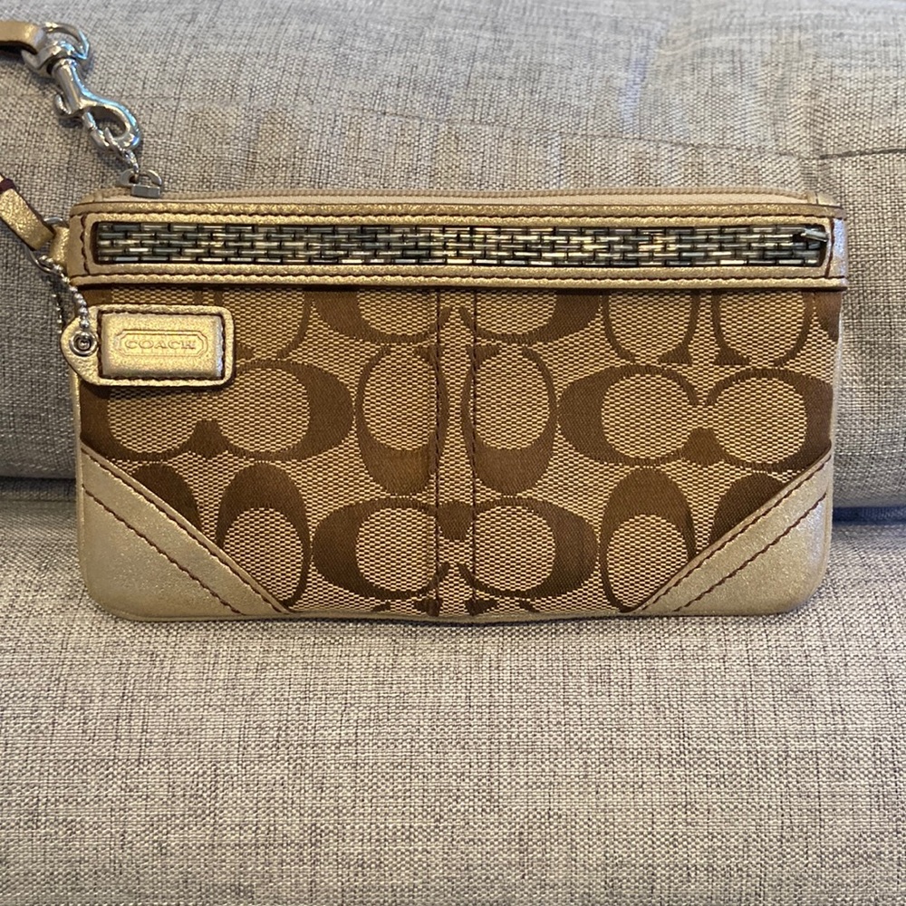 Coach wristlet